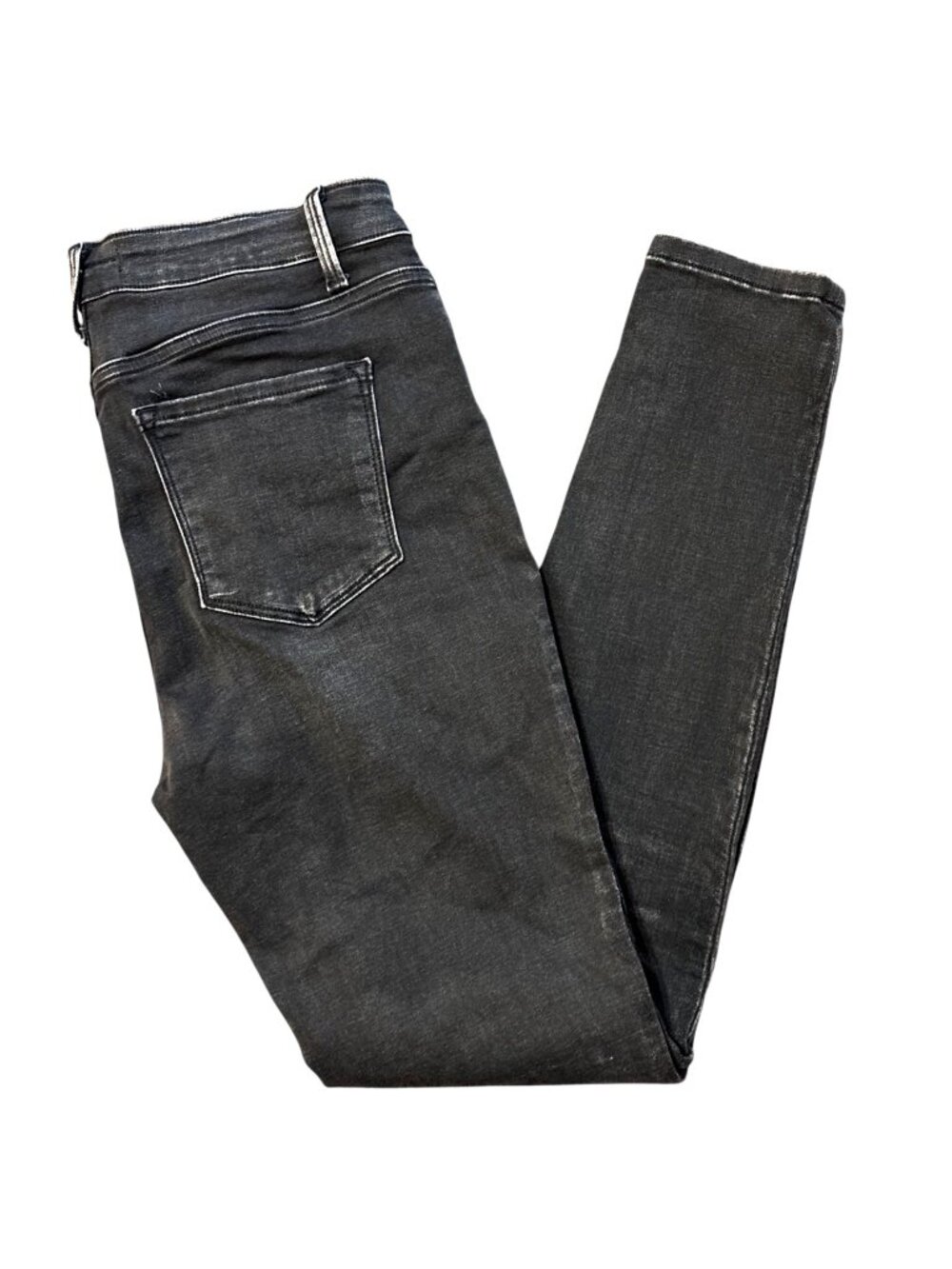 Flying Monkey Far Country Black High Rise Ankle Skinny Jeans Women’s 29 F4474